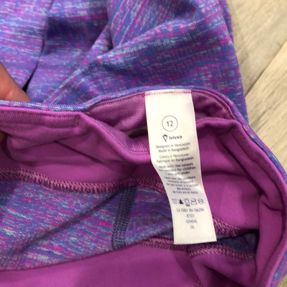 Ivivva multi color leggings - Picture 4 of 4